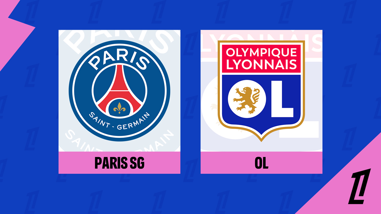 Paris SG vs Lyon poster