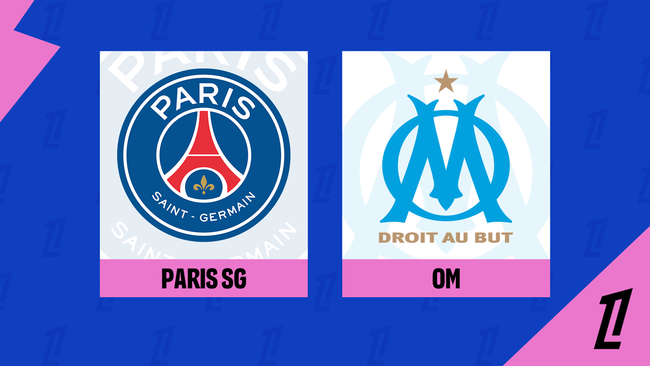 Paris SG vs Marseille poster
