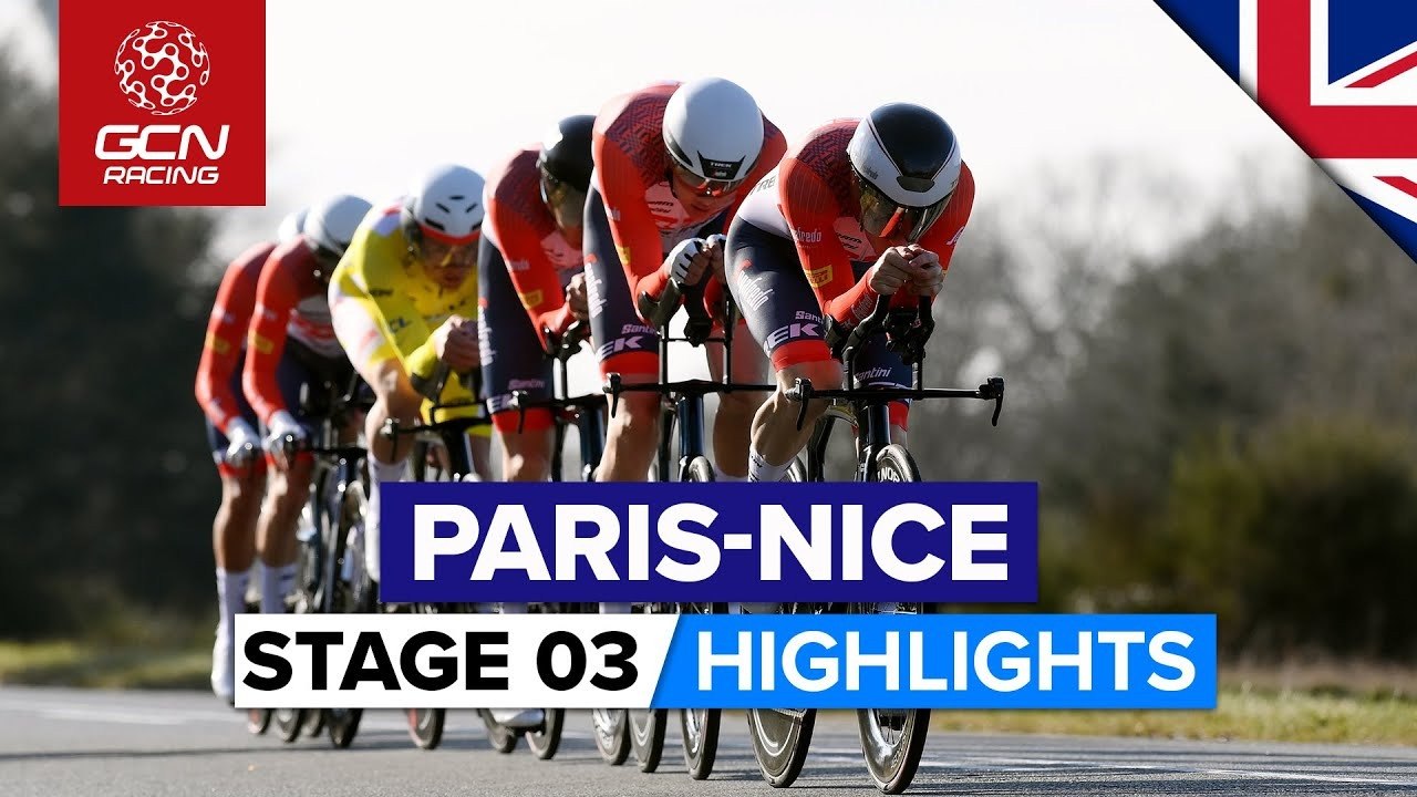 Paris–Nice Stage 3 poster