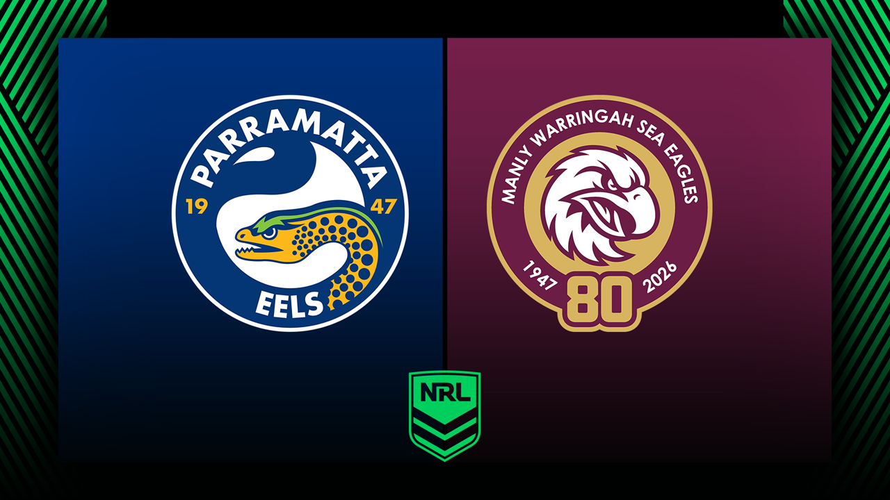 Parramatta Eels vs Manly Sea Eagles poster