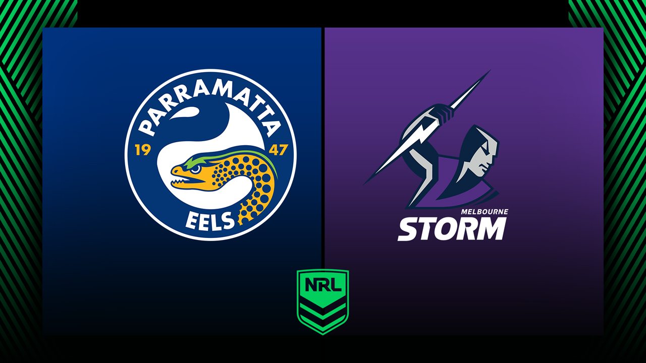 Parramatta Eels vs Melbourne Storm poster
