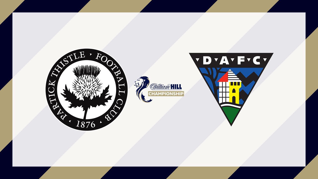 Partick Thistle vs Dunfermline Athletic poster