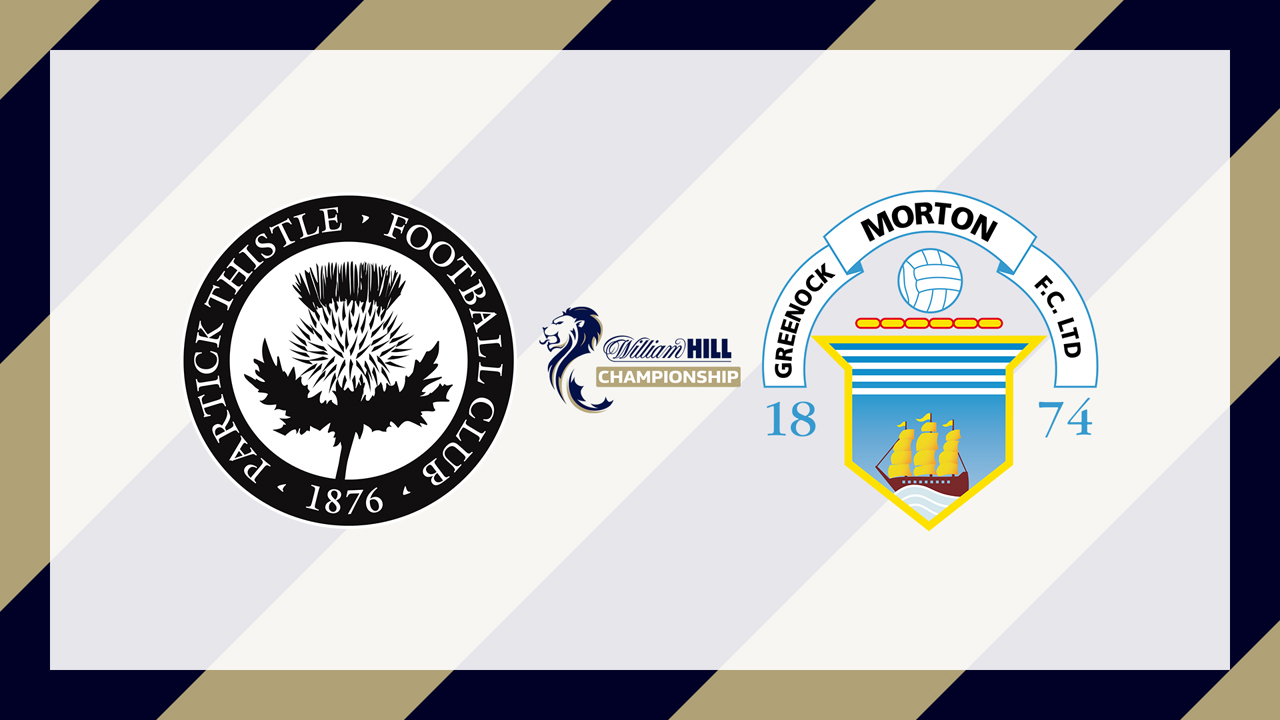 Partick Thistle vs Greenock Morton poster
