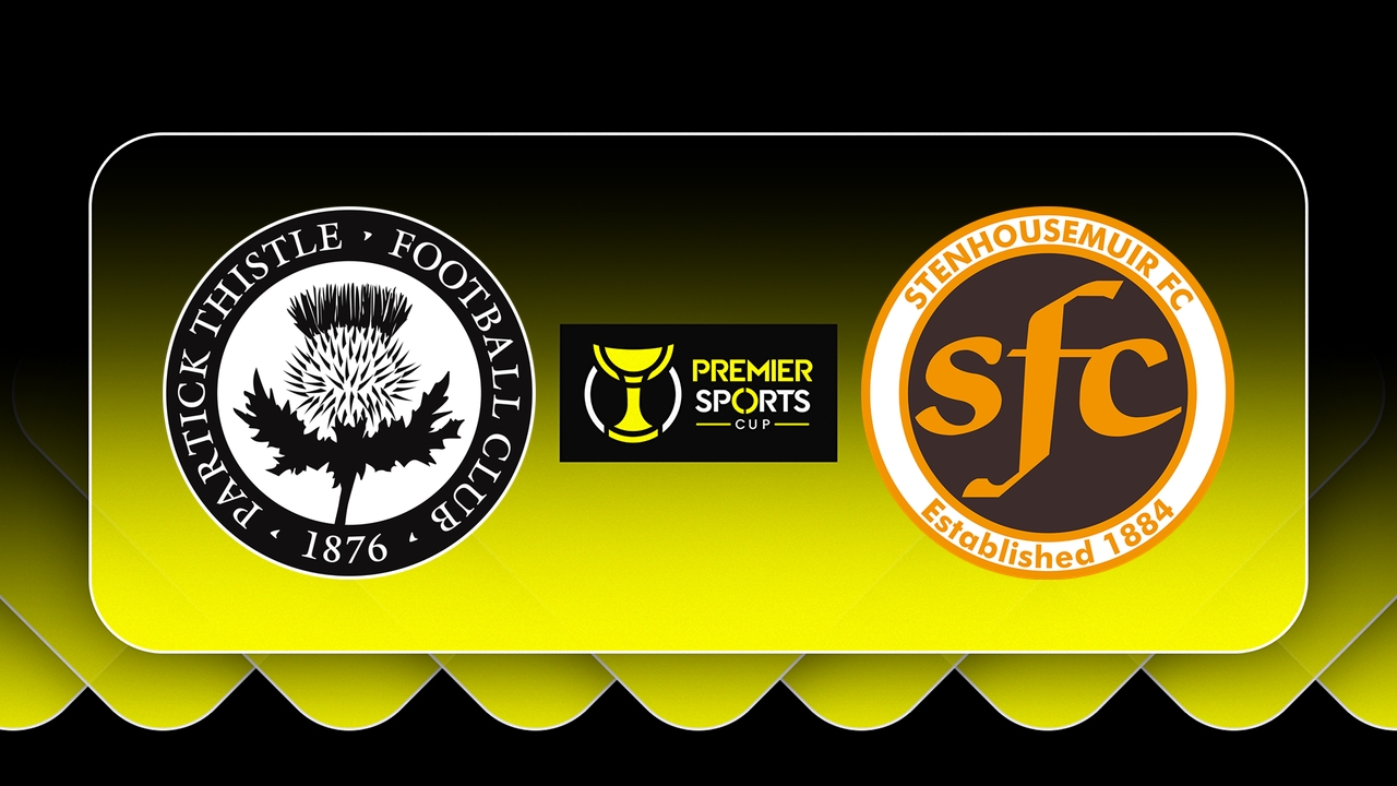 Partick Thistle vs Stenhousemuir poster