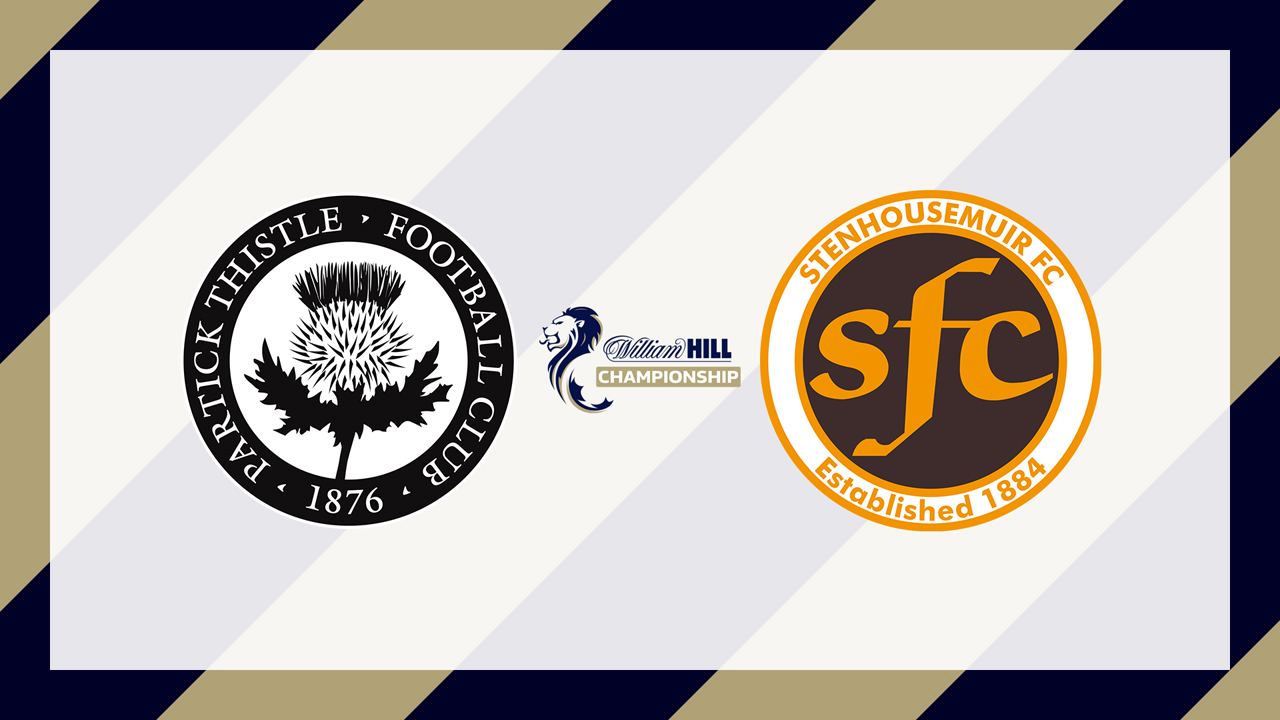 Partick Thistle vs Stenhousemuir poster