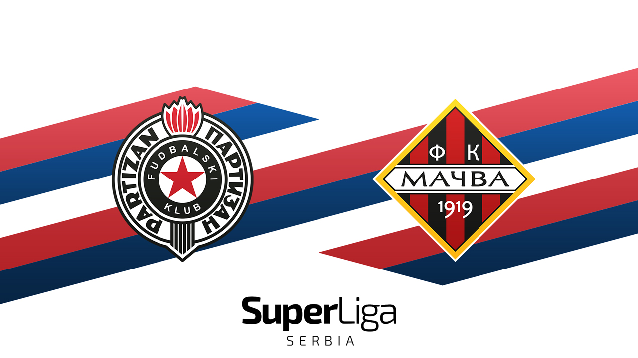 Partizan Belgrade vs Mačva Šabac poster