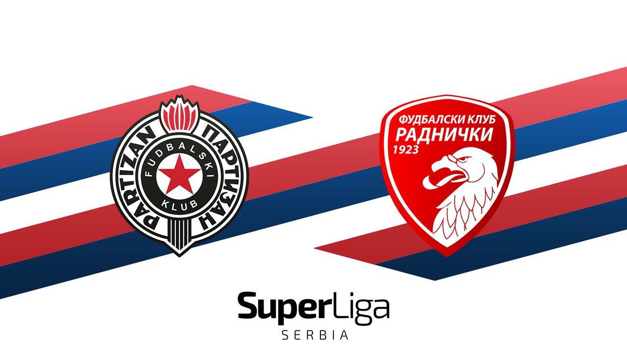 Partizan Belgrade vs Radnički 1923 poster