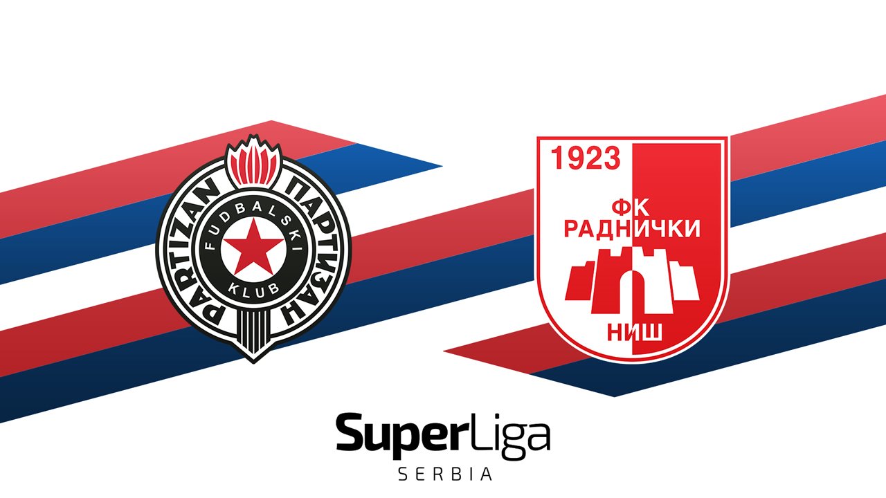 Partizan Belgrade vs Radnički Niš poster
