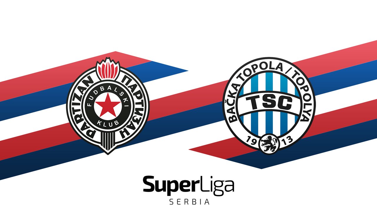 Partizan Belgrade vs TSC Bačka Topola poster