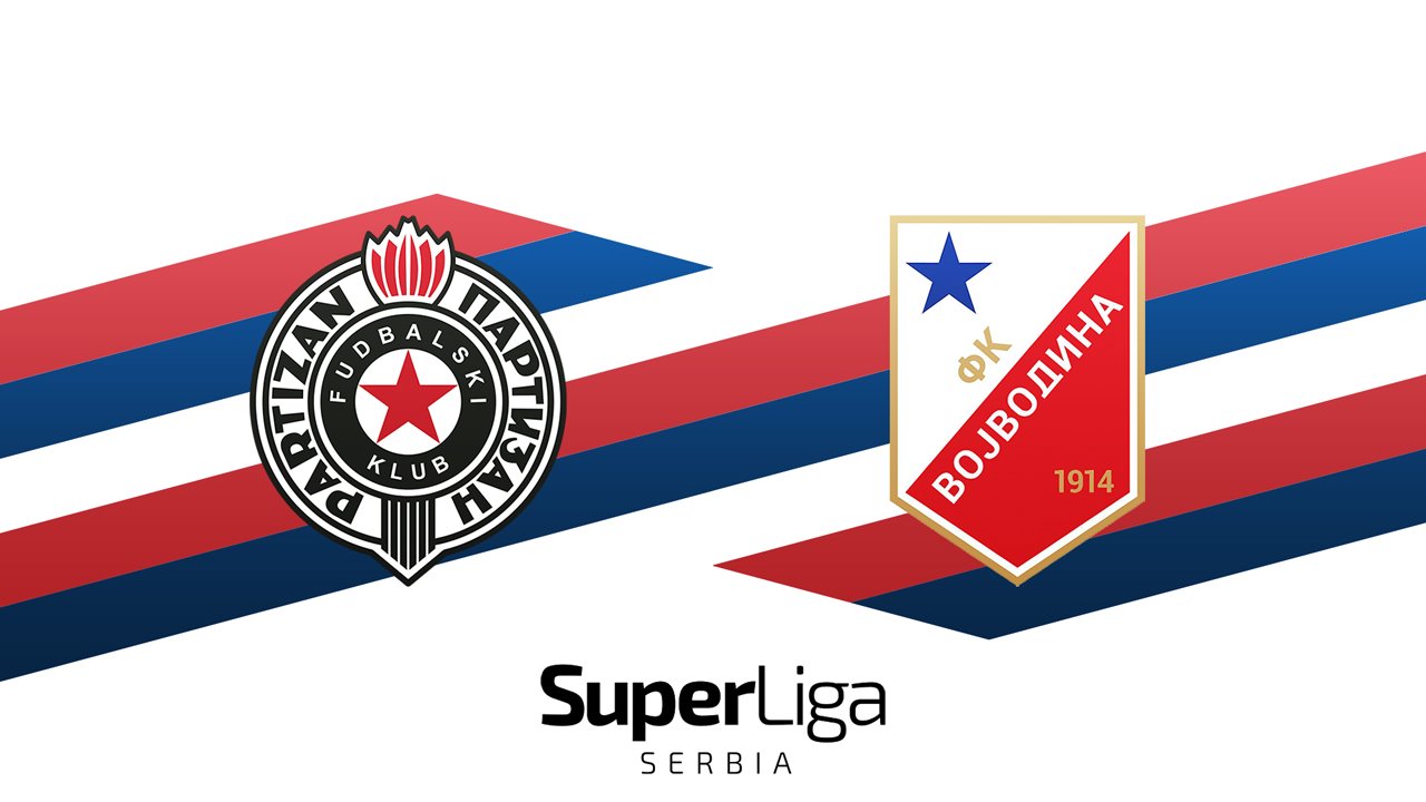 Partizan Belgrade vs Vojvodina poster
