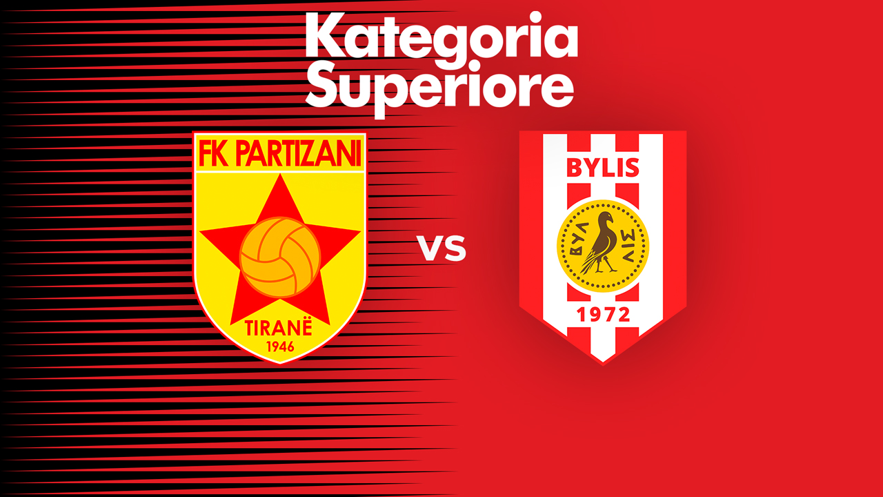 Partizani Tirana vs Bylis poster