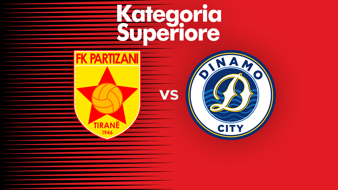 Partizani Tirana vs Dinamo City poster