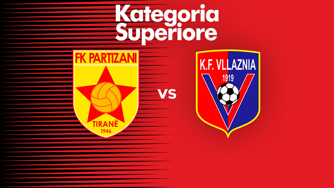 Partizani Tirana vs Vllaznia Shkodër poster