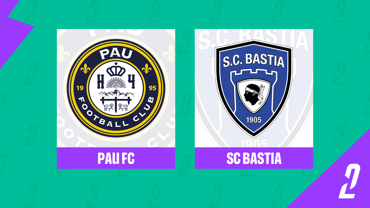 Pau FC vs Bastia poster