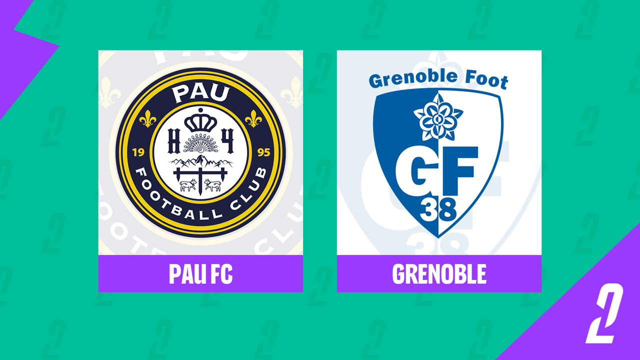Pau FC vs Grenoble poster