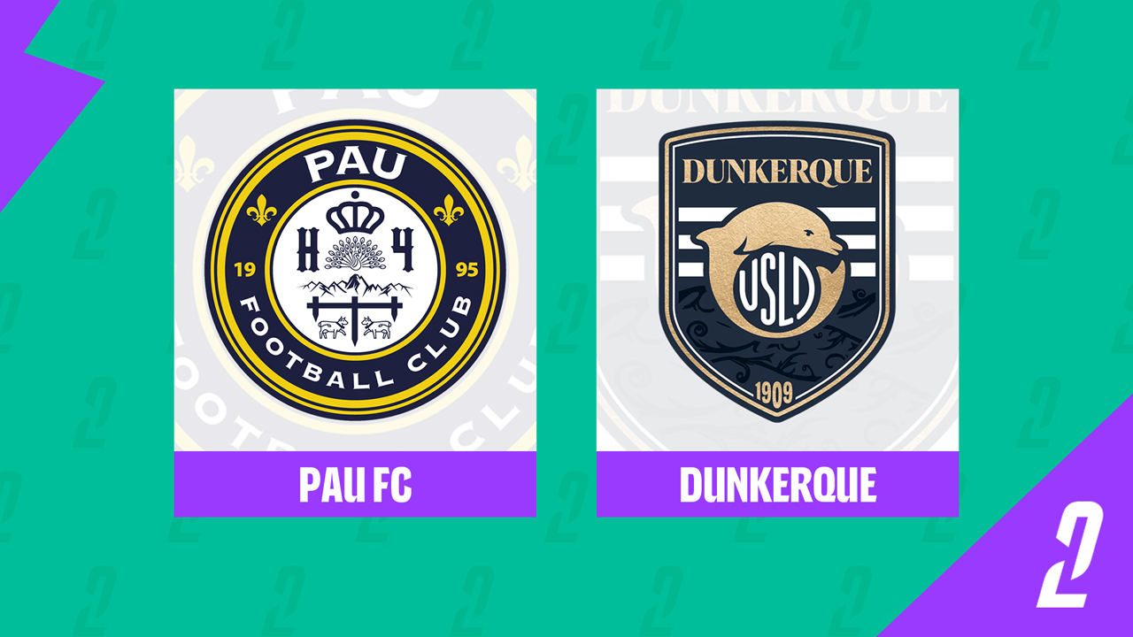 Pau vs Dunkerque poster