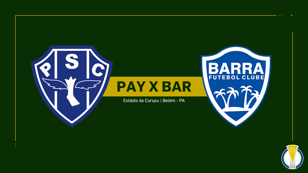 Paysandu vs Barra poster