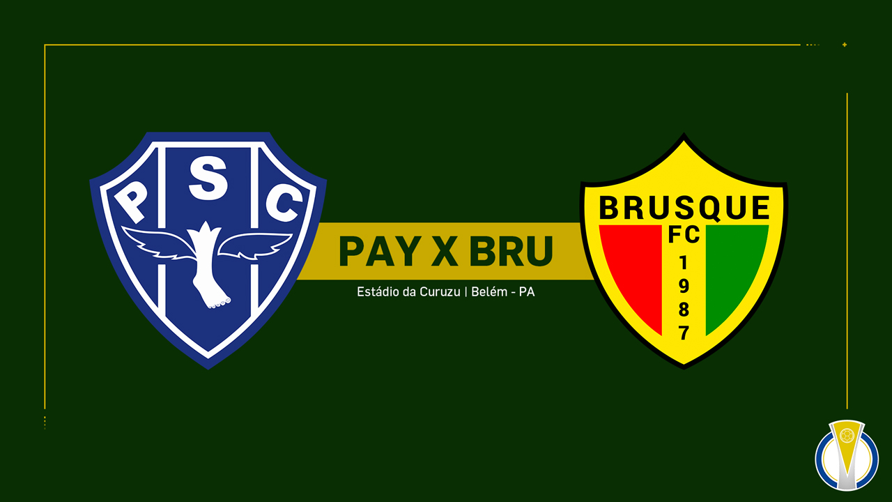 Paysandu vs Brusque poster