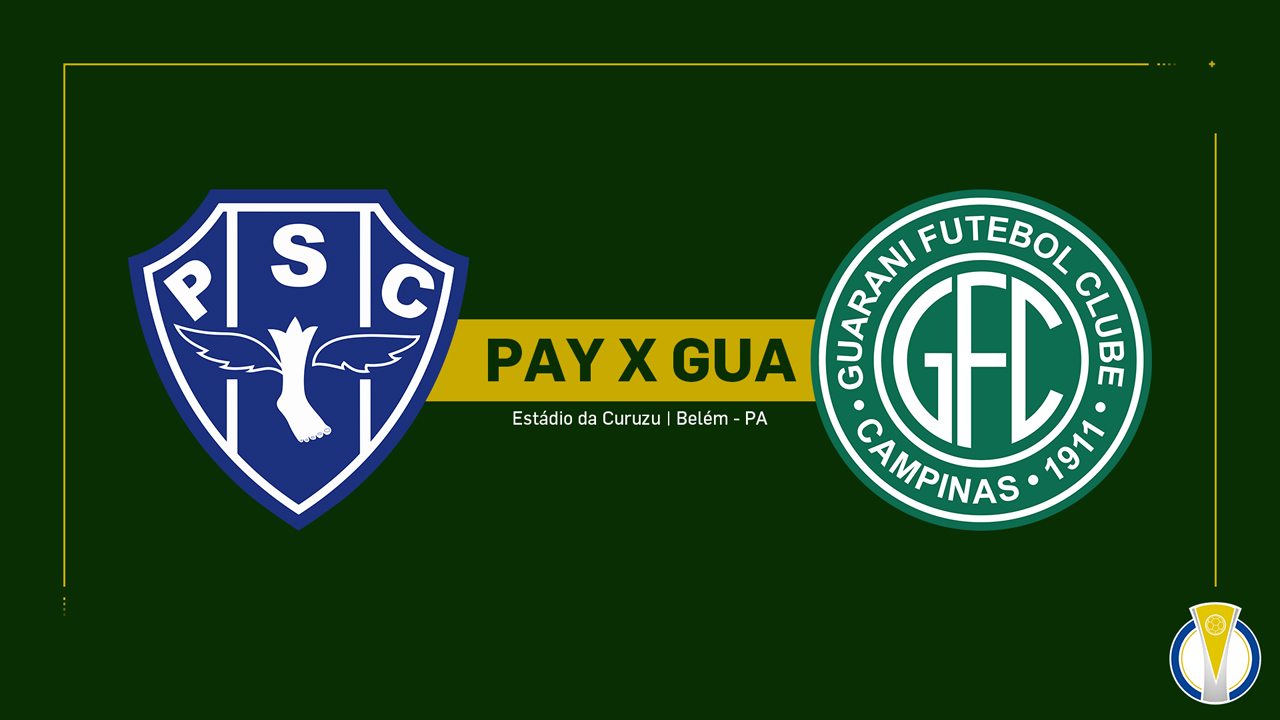 Paysandu vs Guarani poster