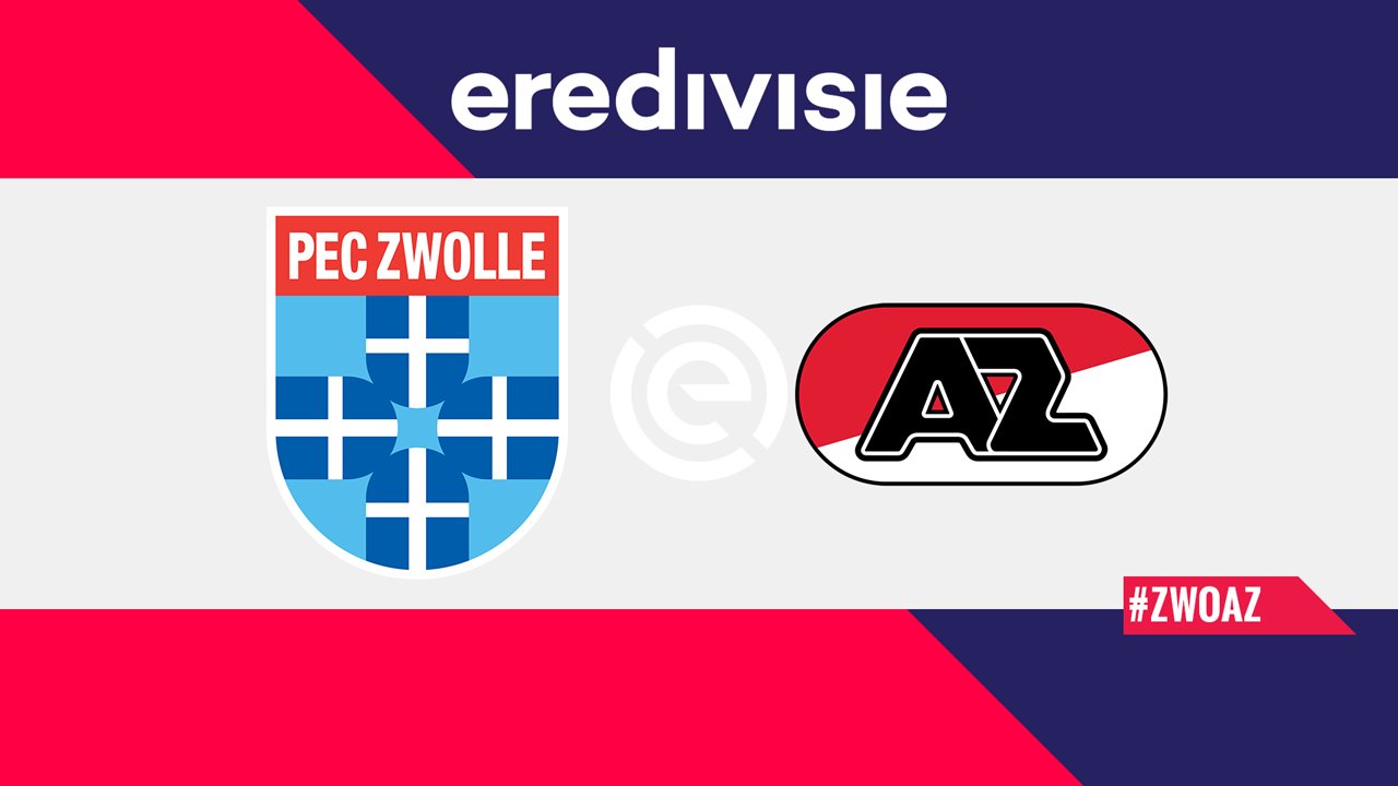 PEC Zwolle vs AZ Alkmaar poster