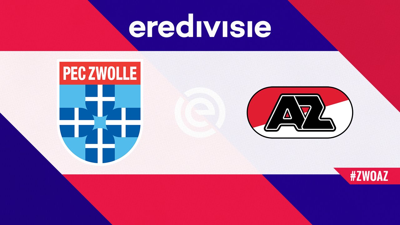 PEC Zwolle vs AZ Alkmaar poster