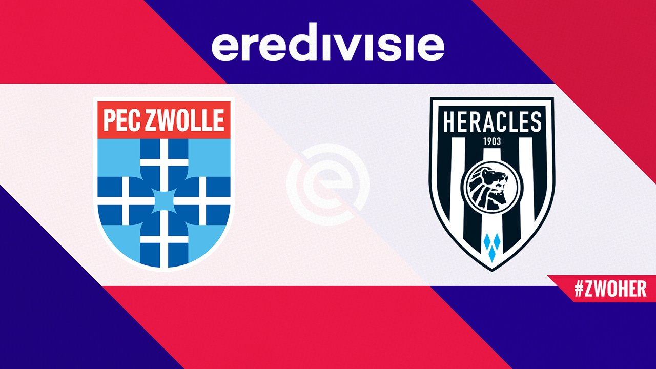 PEC Zwolle vs Heracles Almelo poster