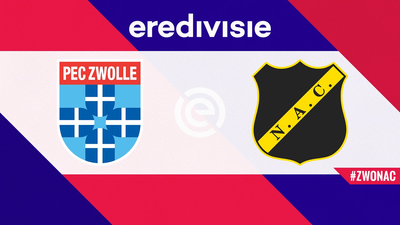 PEC Zwolle vs NAC Breda poster
