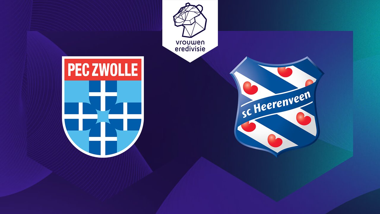 PEC Zwolle Women vs Heerenveen Women poster
