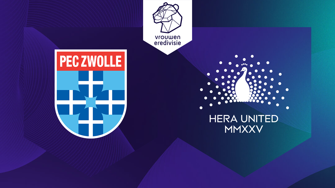 PEC Zwolle Women vs Hera United poster