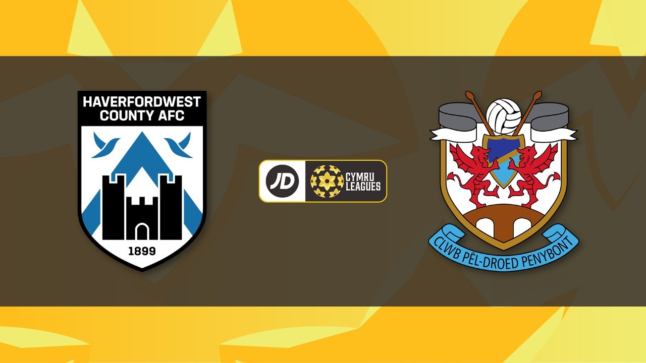 Pen-y-Bont vs Haverfordwest County poster