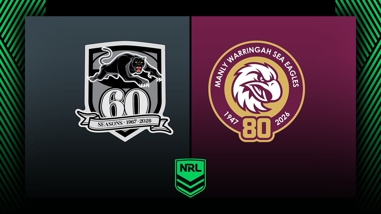 Penrith Panthers vs Manly Sea Eagles poster