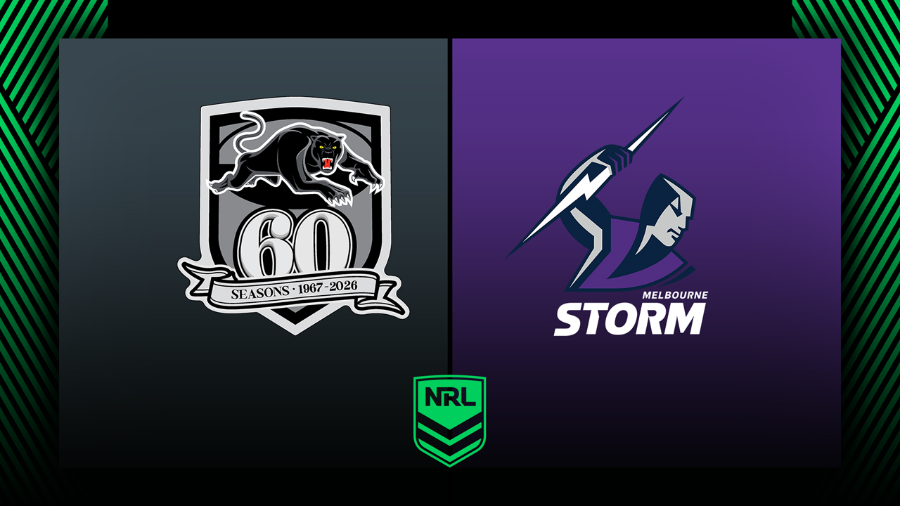 Penrith Panthers vs Melbourne Storm poster
