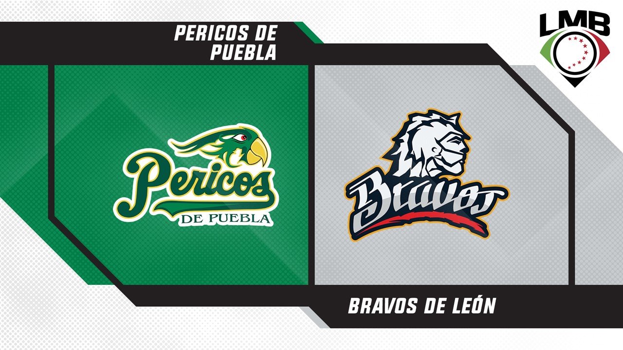 Pericos de Puebla vs Bravos de León poster