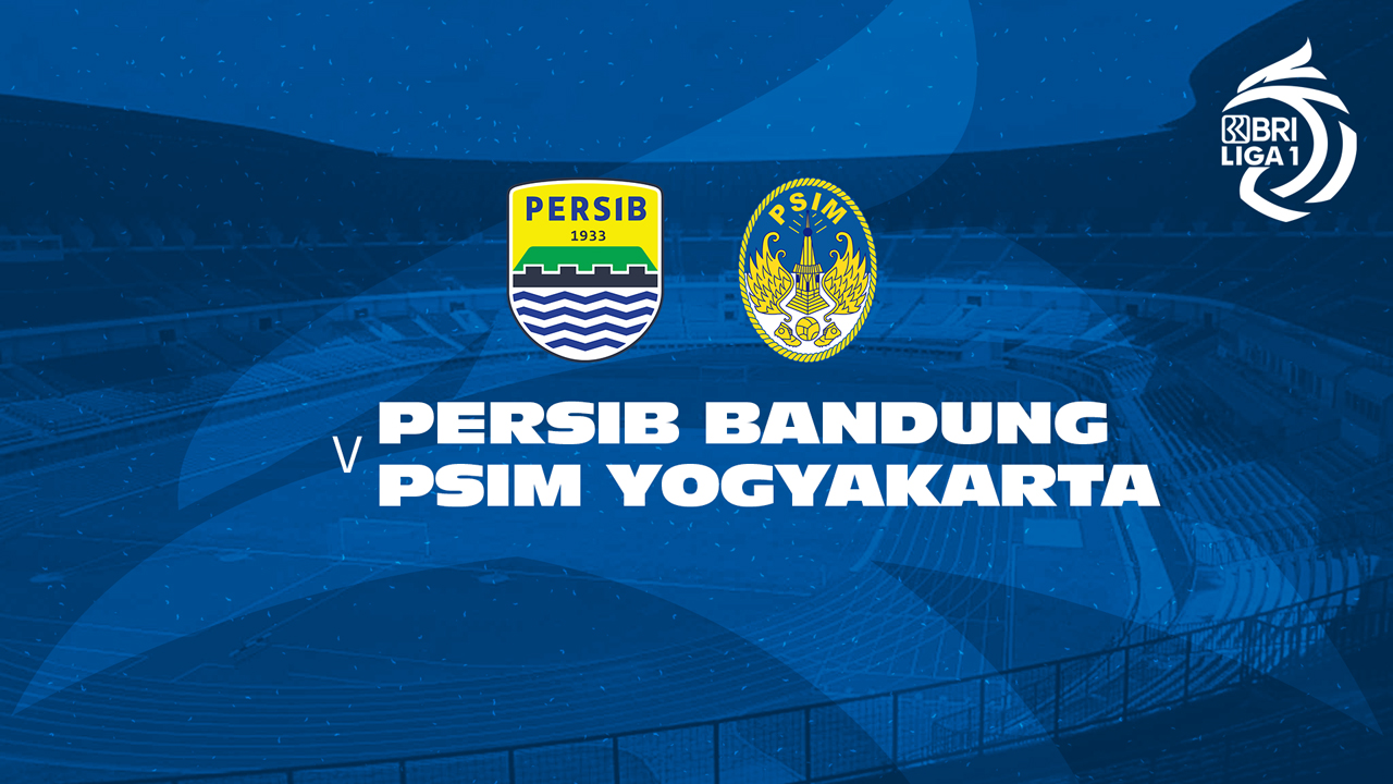 Persib Bandung vs PSIM Yogyakarta poster