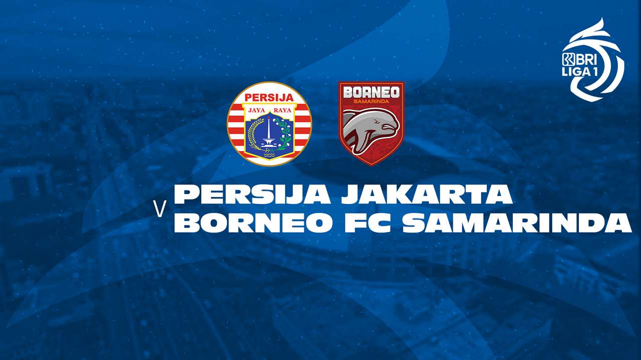 Persija Jakarta vs Borneo Samarinda poster