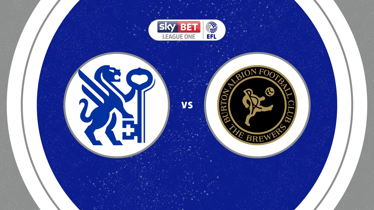 Peterborough United vs Burton Albion poster