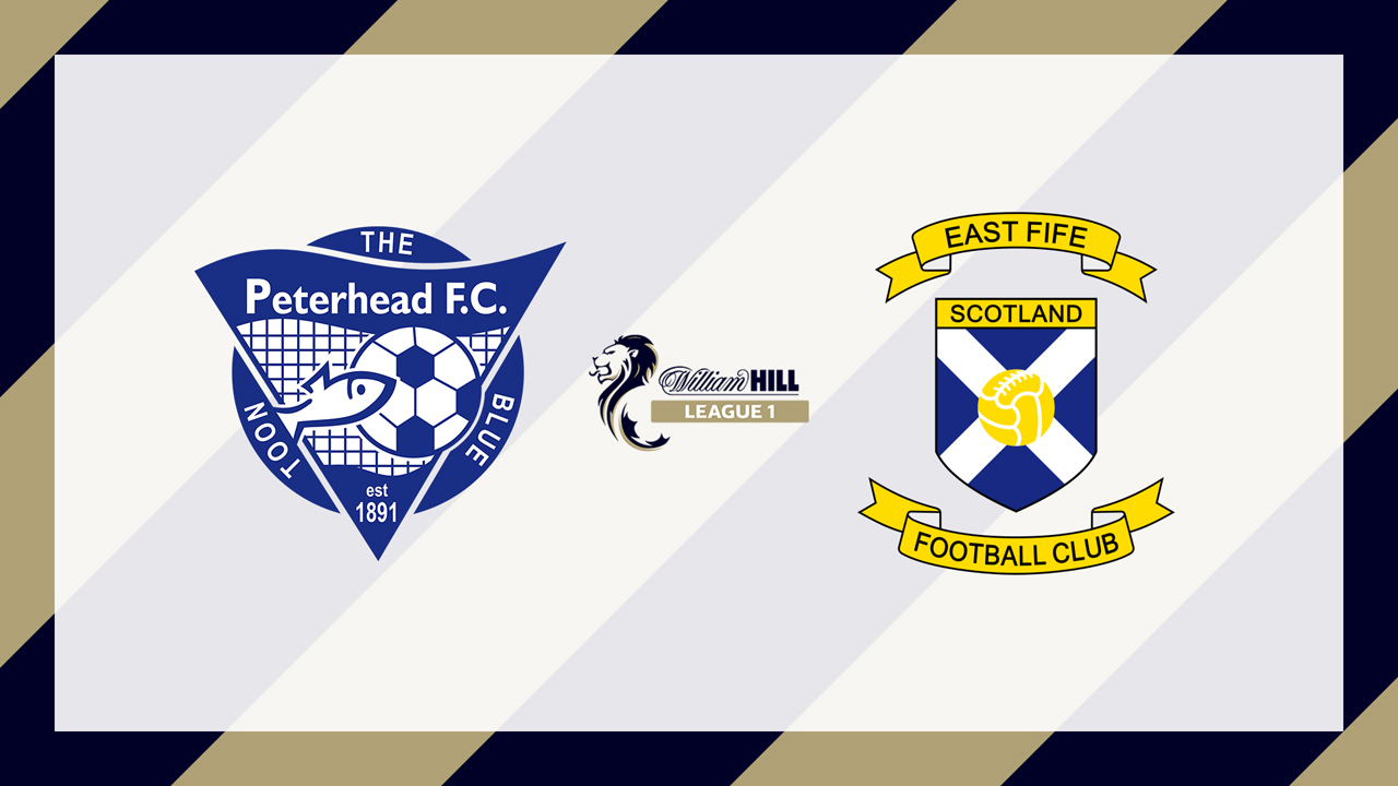 Peterhead vs East Fife poster