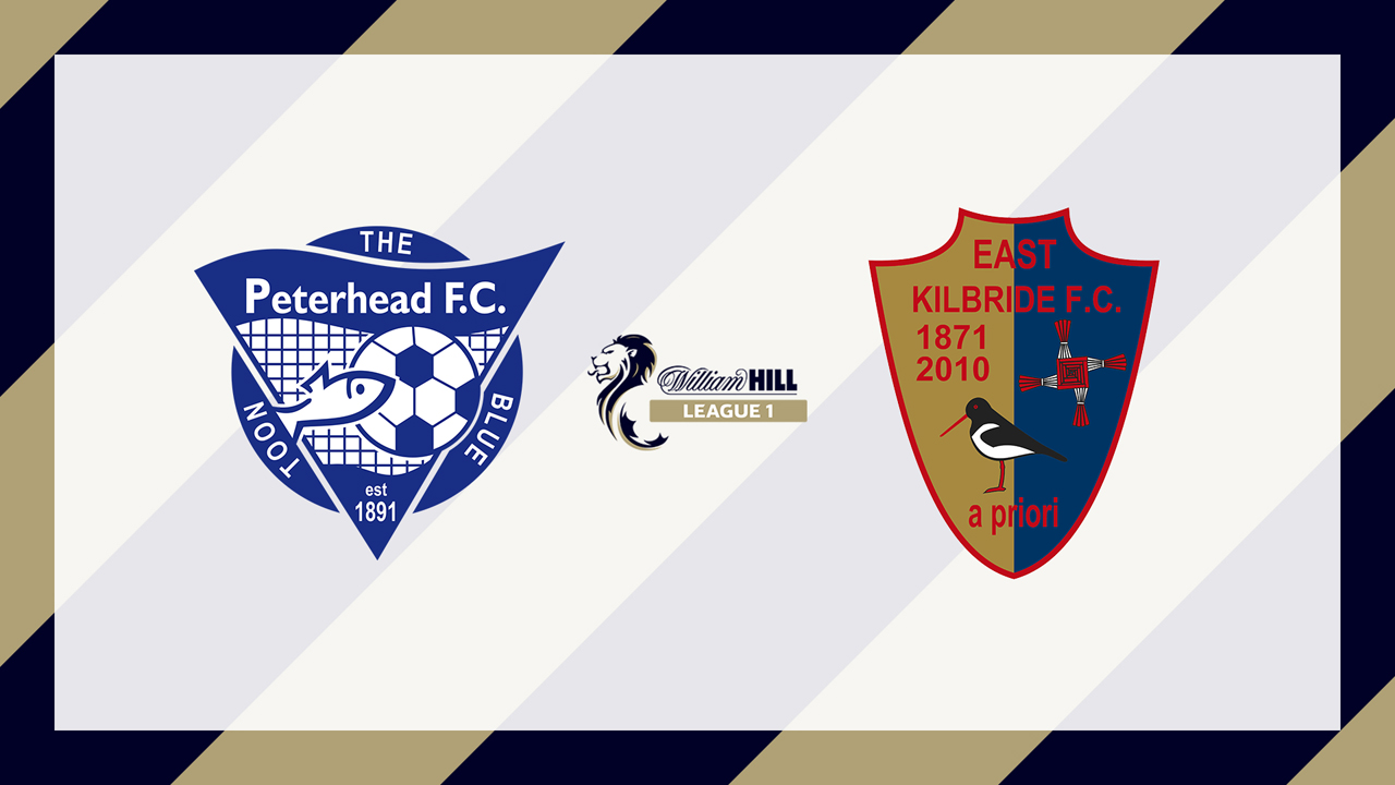 Peterhead vs East Kilbride poster