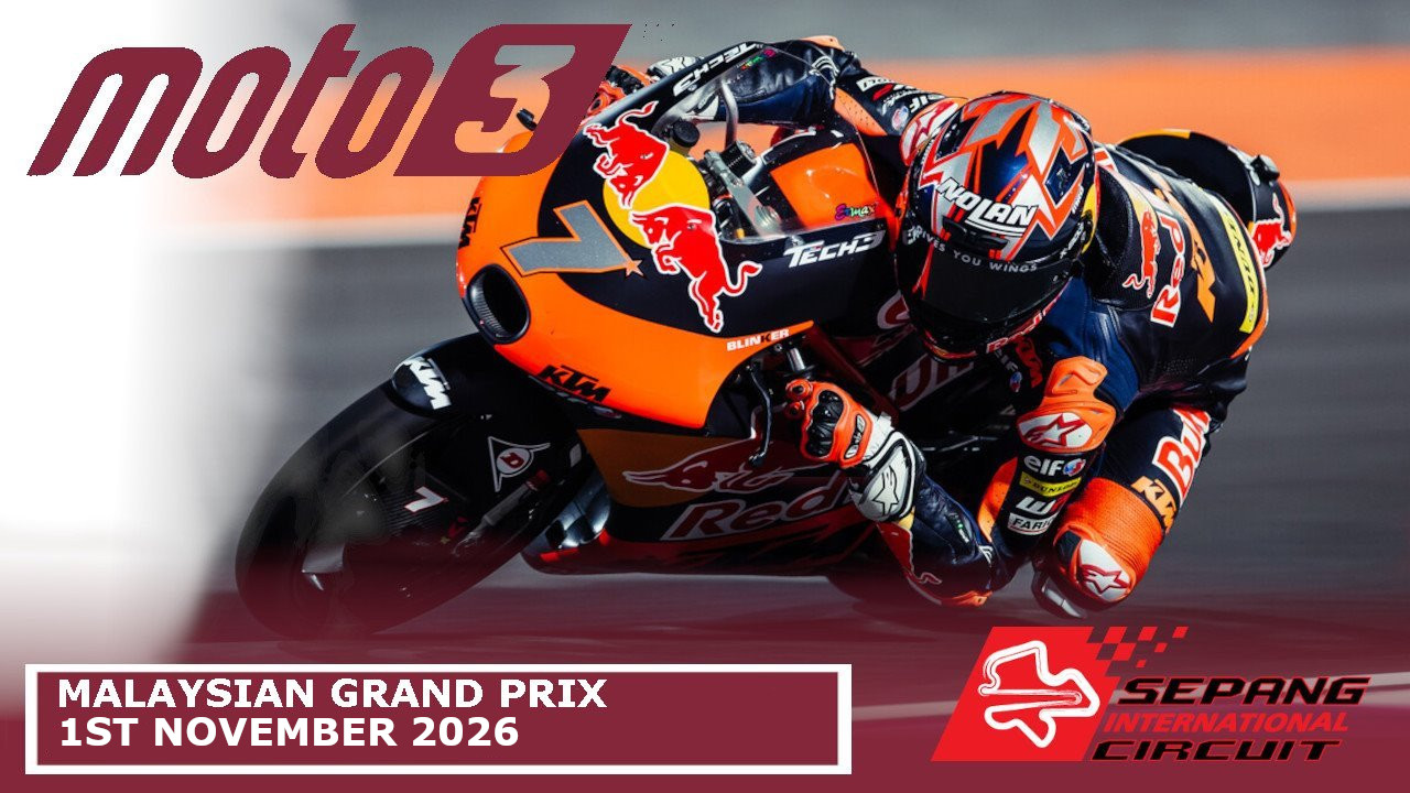 Petronas Grand Prix of Malaysia Moto3 image