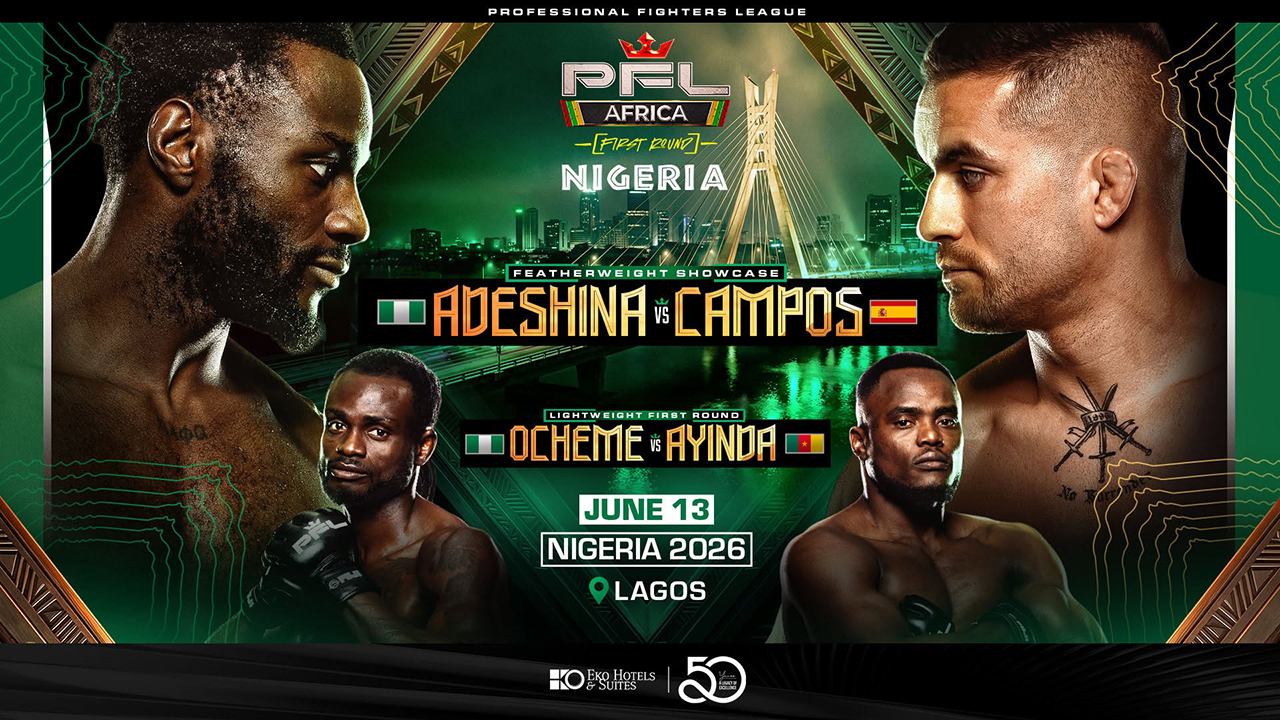 PFL Africa 2 Nigeria poster