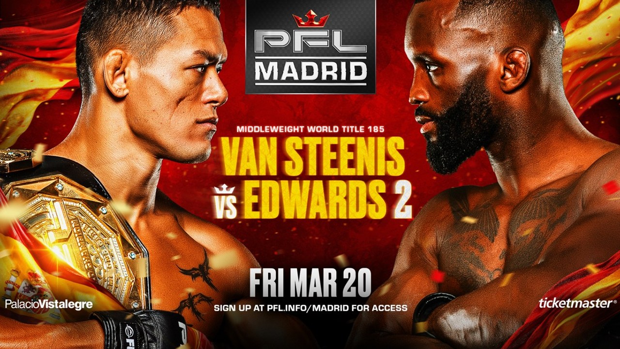 PFL Madrid van Steenis vs Edwards 2 image