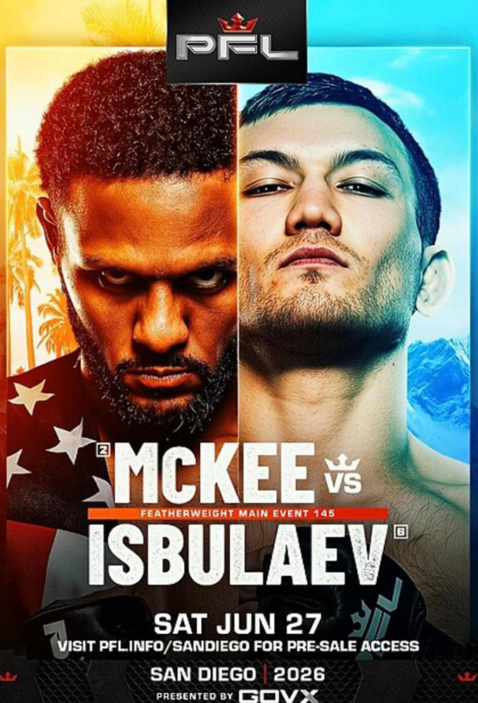 PFL San Diego McKee vs Isbulaev