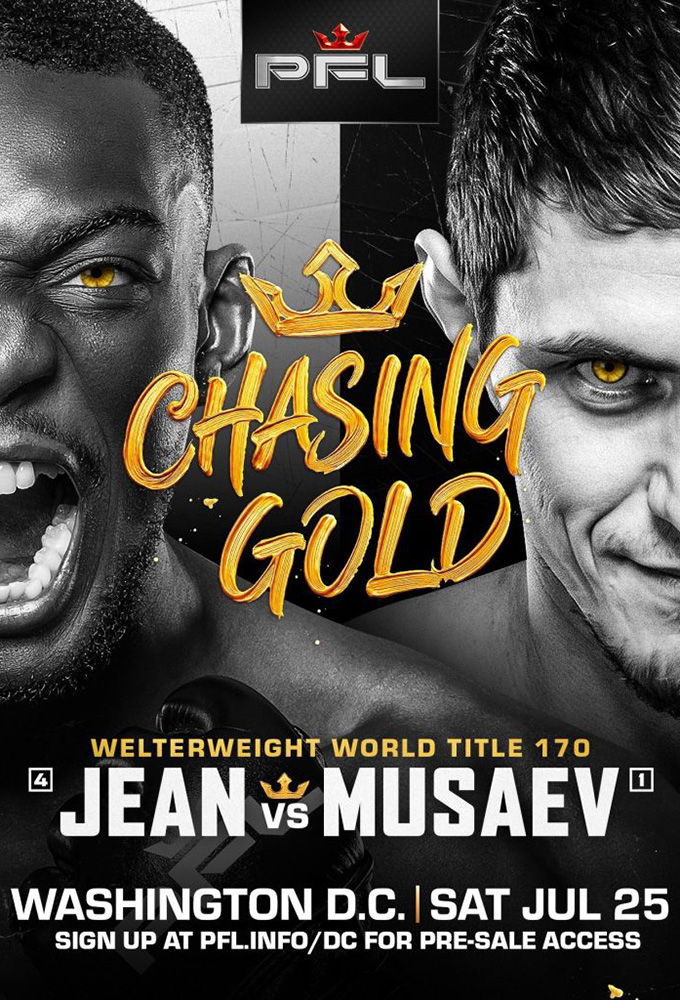 PFL Washington DC Jean vs Musaev