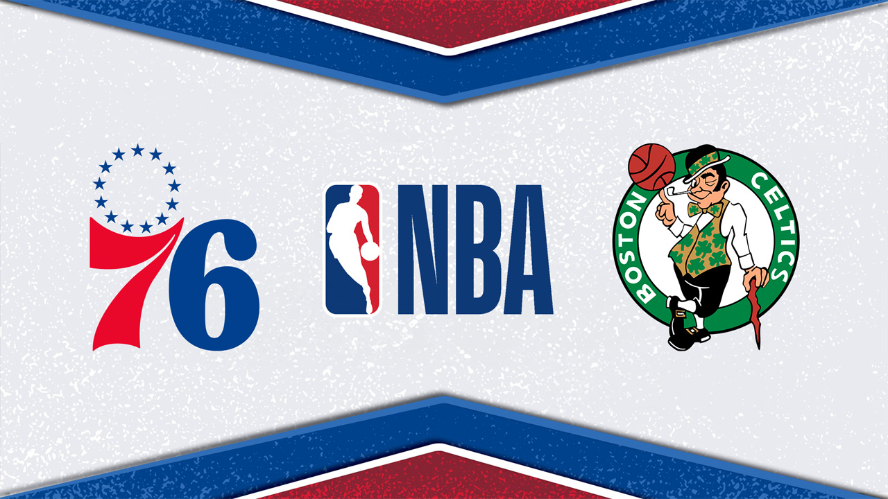 Philadelphia 76ers vs Boston Celtics poster