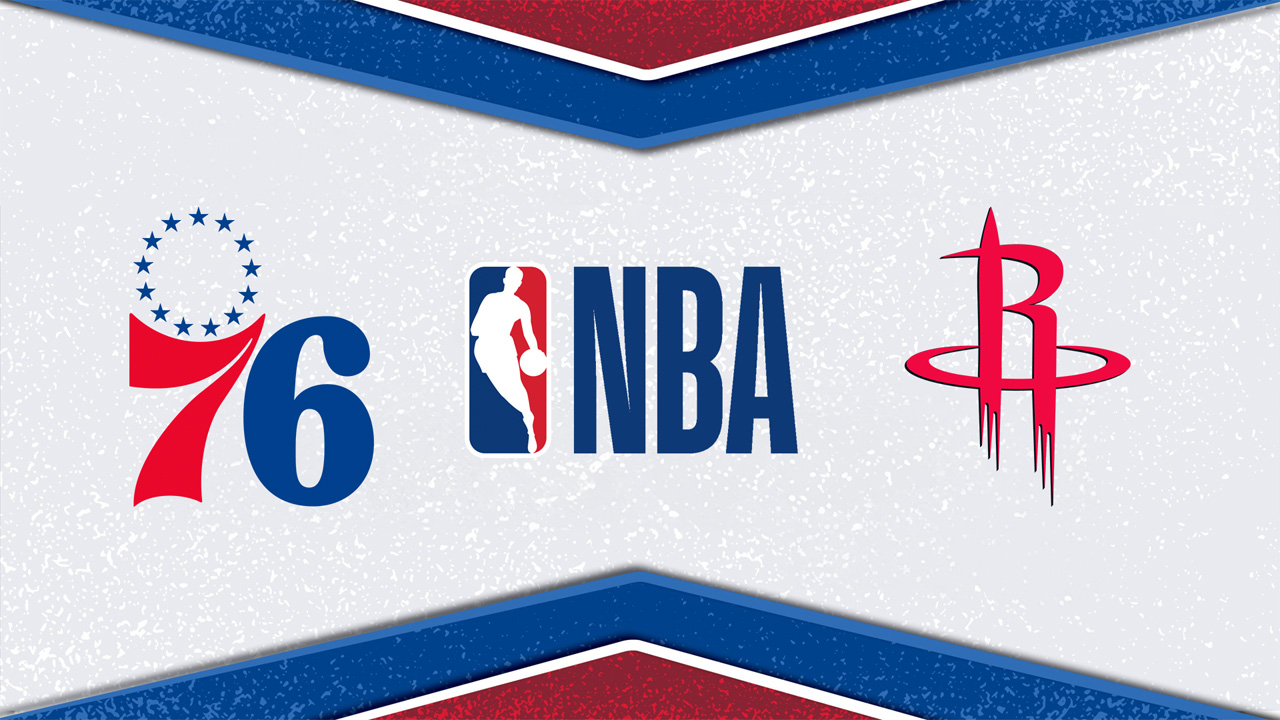 Philadelphia 76ers vs Houston Rockets poster