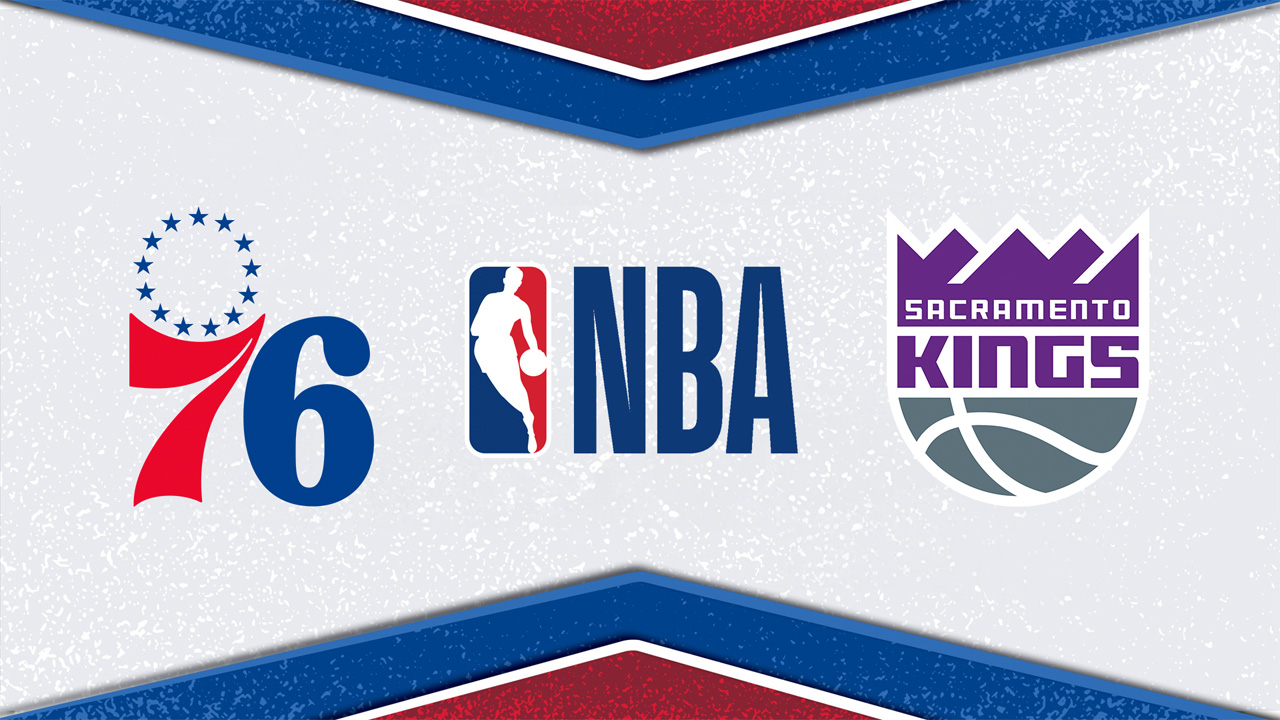Philadelphia 76ers vs Sacramento Kings poster