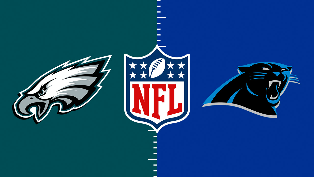 Philadelphia Eagles vs Carolina Panthers poster