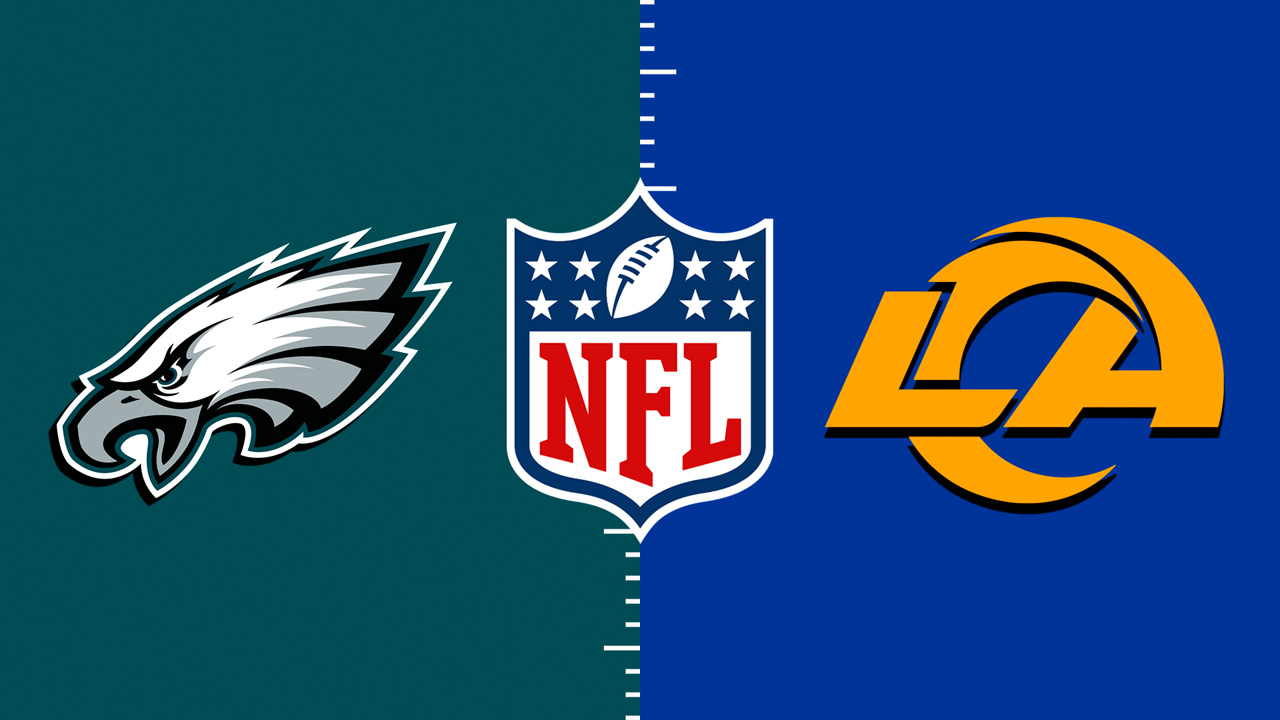 Philadelphia Eagles vs Los Angeles Rams poster