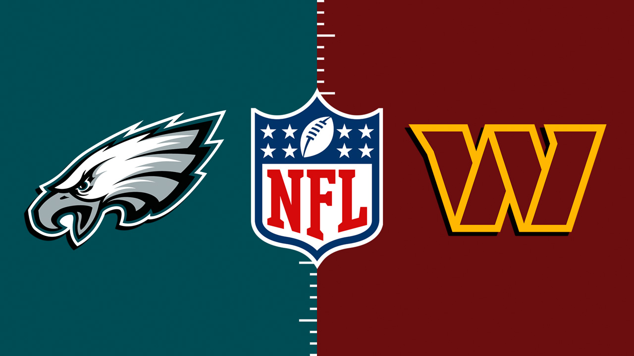 Philadelphia Eagles vs Washington Commanders poster