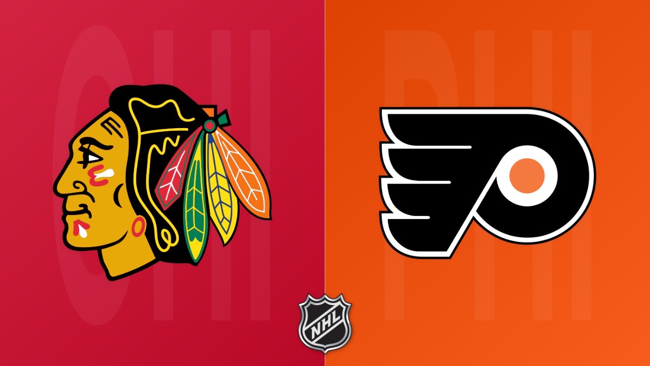 Philadelphia Flyers vs Chicago Blackhawks poster